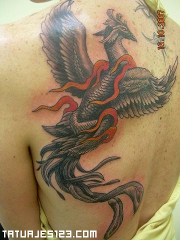 Ave f nix muy realista Tattoos ave fenix tattoo
