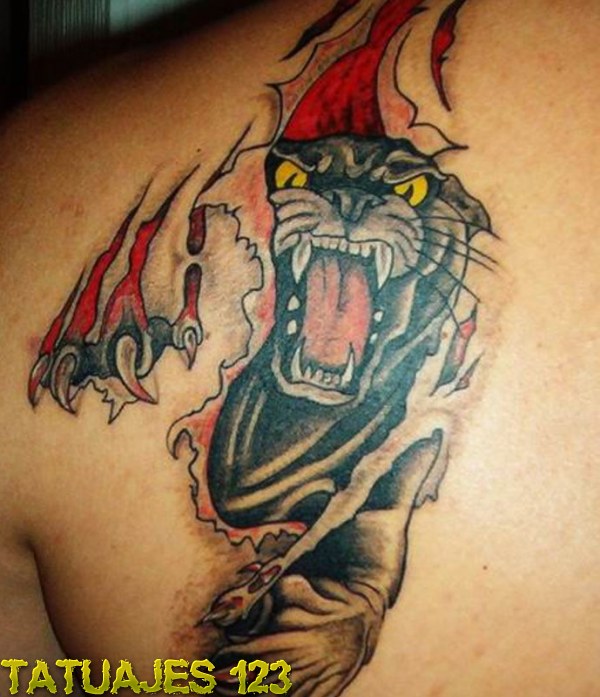 Tatuaje de pantera